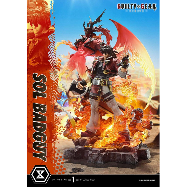 Prime 1 Studio - Guilty Gear Strive - Sol Badguy Bonus Version Premium Masterline Serie 1/4