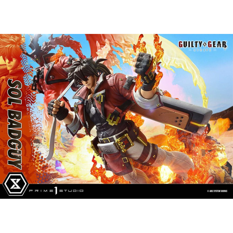 Prime 1 Studio - Guilty Gear Strive - Sol Badguy Bonus Version Premium Masterline Serie 1/4