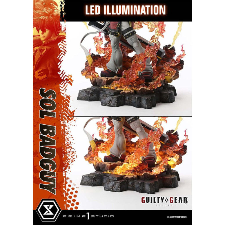 Prime 1 Studio - Guilty Gear Strive - Sol Badguy Bonus Version Premium Masterline Serie 1/4