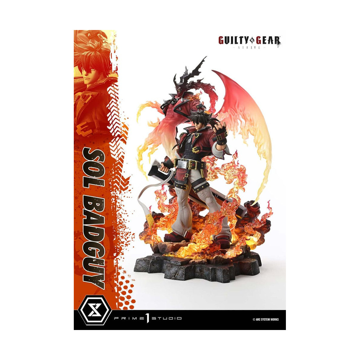 Prime 1 Studio - Guilty Gear Strive - Sol Badguy Bonus Version Premium Masterline Serie 1/4
