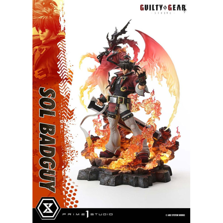Prime 1 Studio - Guilty Gear Strive - Sol Badguy Bonus Version Premium Masterline Serie 1/4