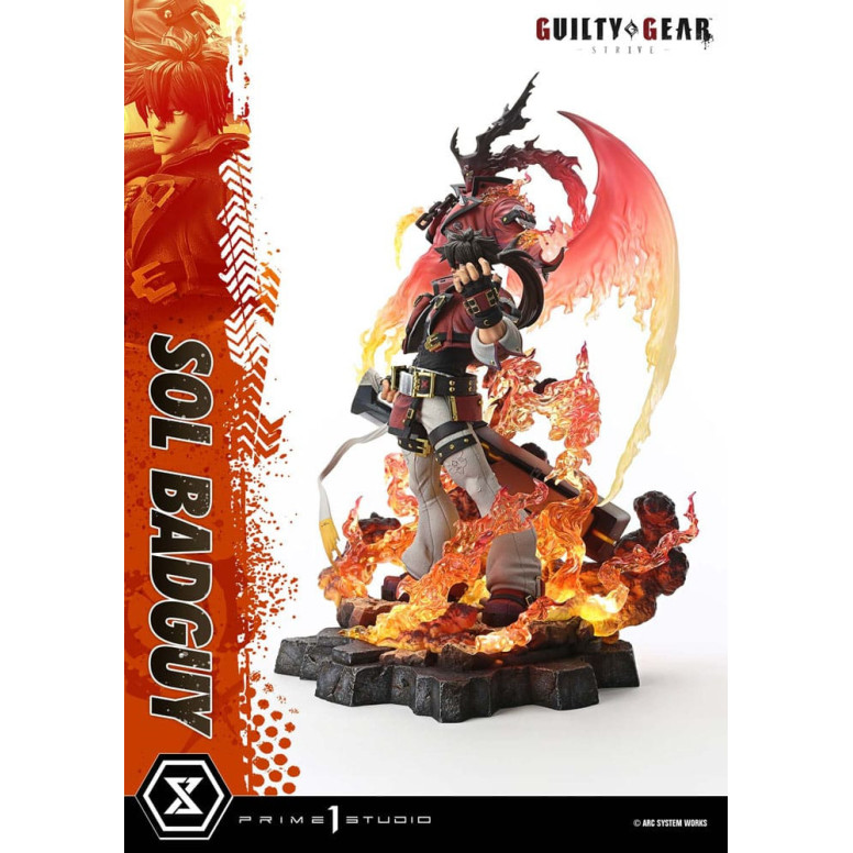 Prime 1 Studio - Guilty Gear Strive - Sol Badguy Bonus Version Premium Masterline Serie 1/4