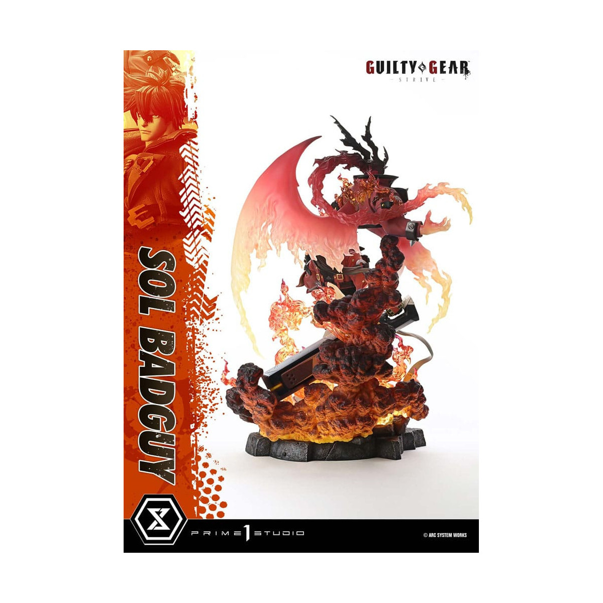 Prime 1 Studio - Guilty Gear Strive - Sol Badguy Bonus Version Premium Masterline Serie 1/4