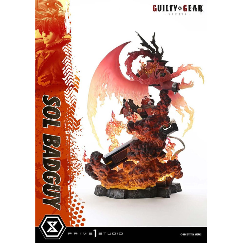 Prime 1 Studio - Guilty Gear Strive - Sol Badguy Bonus Version Premium Masterline Serie 1/4
