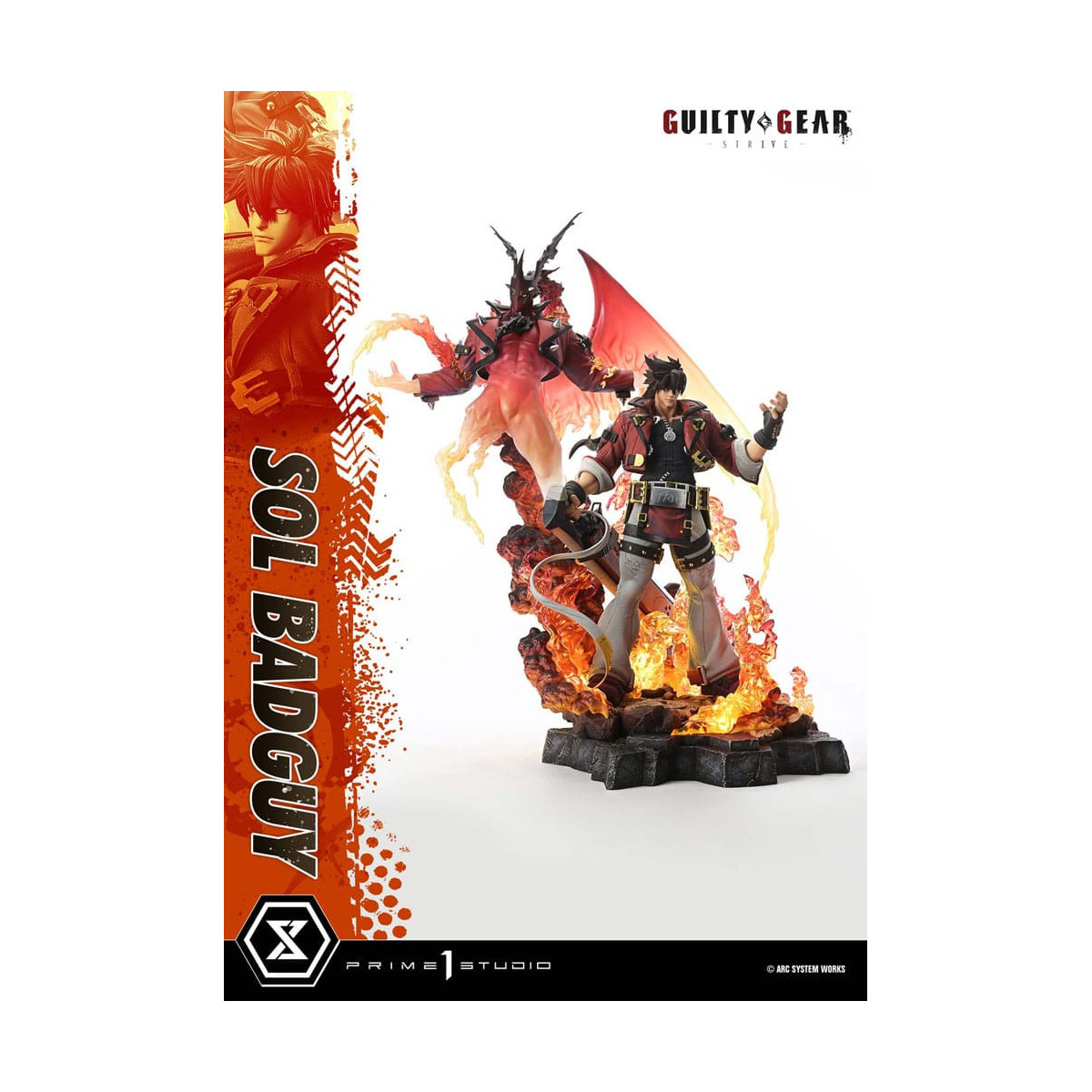 Prime 1 Studio - Guilty Gear Strive - Sol Badguy Bonus Version Premium Masterline Serie 1/4