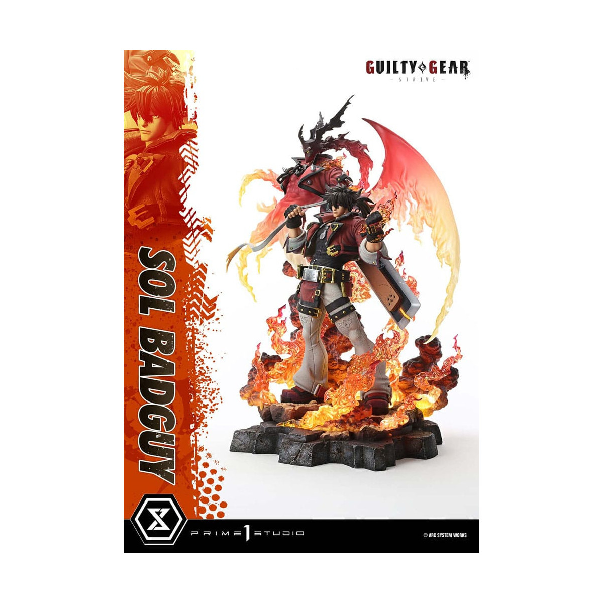 Prime 1 Studio - Guilty Gear Strive - Sol Badguy Bonus Version Premium Masterline Serie 1/4