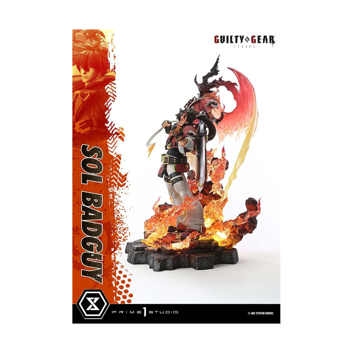 Prime 1 Studio - Guilty Gear Strive - Sol Badguy Bonus Version Premium Masterline Serie 1/4