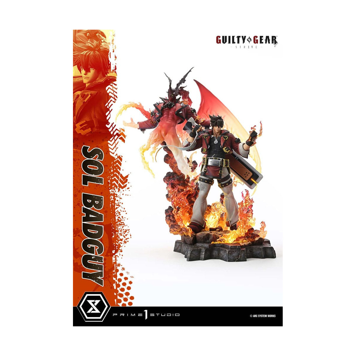Prime 1 Studio - Guilty Gear Strive - Sol Badguy Bonus Version Premium Masterline Serie 1/4