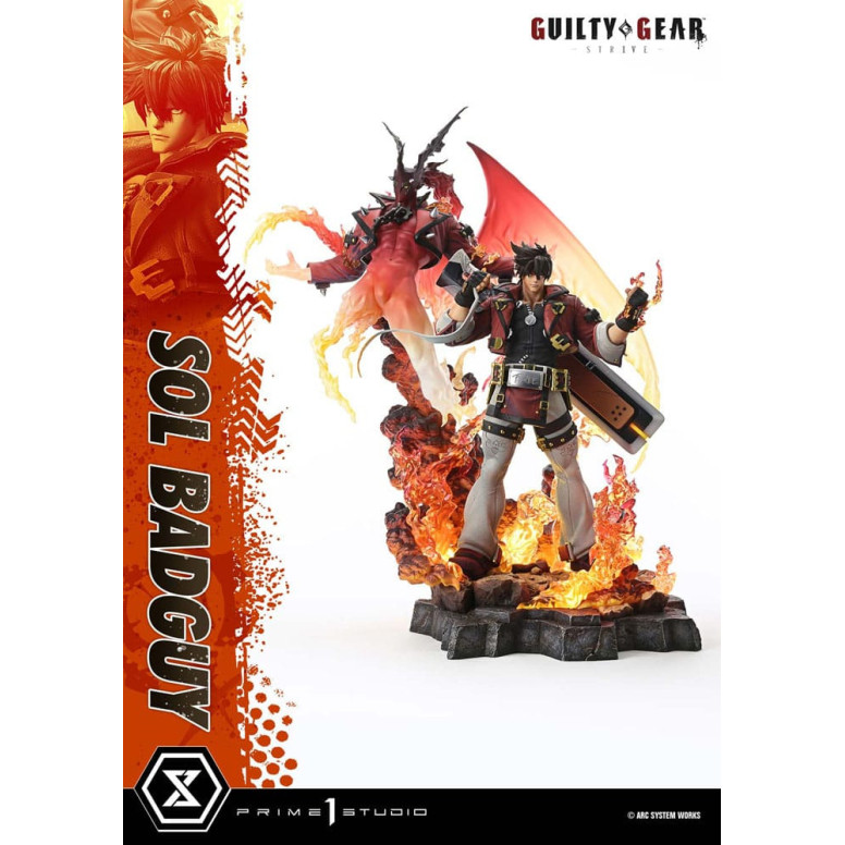 Prime 1 Studio - Guilty Gear Strive - Sol Badguy Bonus Version Premium Masterline Serie 1/4