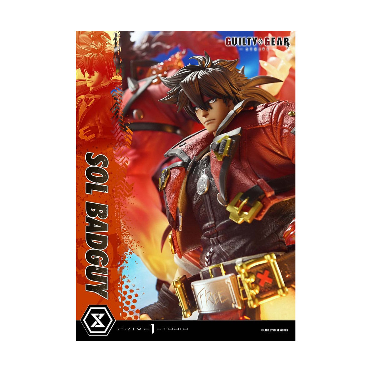 Prime 1 Studio - Guilty Gear Strive - Sol Badguy Bonus Version Premium Masterline Serie 1/4
