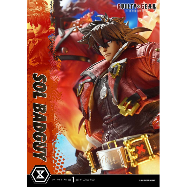 Prime 1 Studio - Guilty Gear Strive - Sol Badguy Bonus Version Premium Masterline Serie 1/4