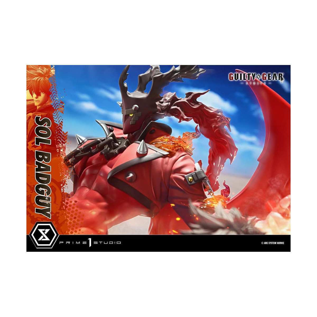 Prime 1 Studio - Guilty Gear Strive - Sol Badguy Bonus Version Premium Masterline Serie 1/4