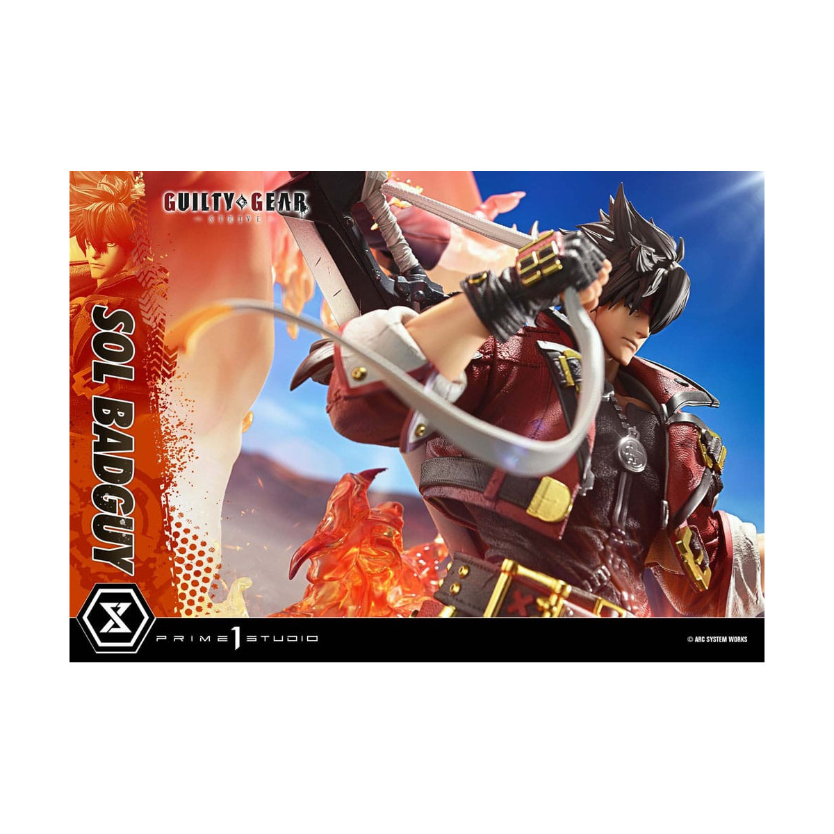 Prime 1 Studio - Guilty Gear Strive - Sol Badguy Bonus Version Premium Masterline Serie 1/4