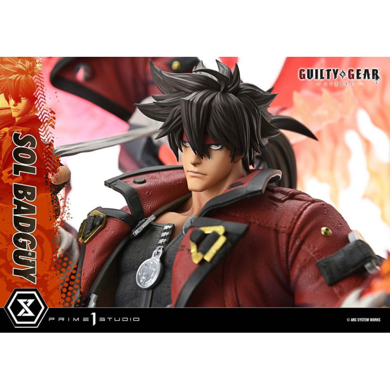 Prime 1 Studio - Guilty Gear Strive - Sol Badguy Bonus Version Premium Masterline Serie 1/4