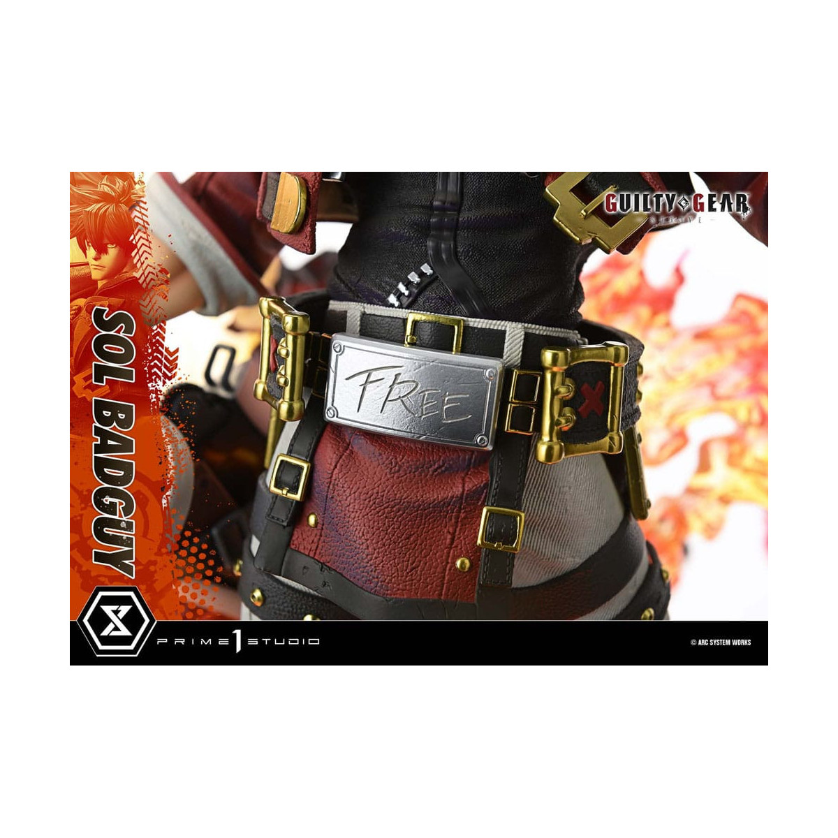 Prime 1 Studio - Guilty Gear Strive - Sol Badguy Bonus Version Premium Masterline Serie 1/4