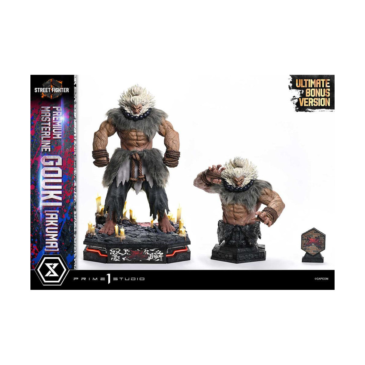 Prime 1 Studio - Street Fighter 6 - Akuma Ultimate Bonus Version Premium Masterline Serie 1/4