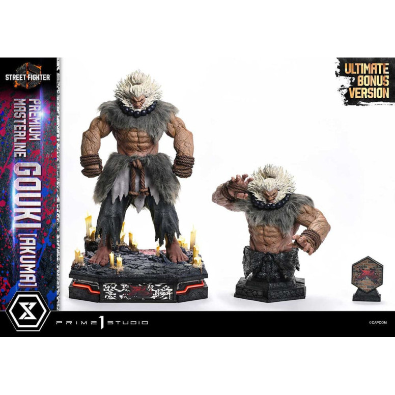 Prime 1 Studio - Street Fighter 6 - Akuma Ultimate Bonus Version Premium Masterline Serie 1/4