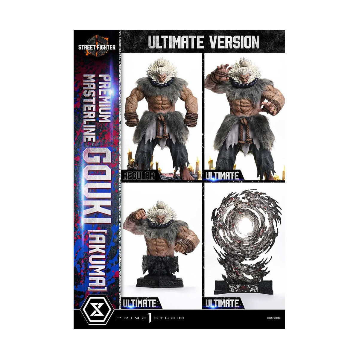 Prime 1 Studio - Street Fighter 6 - Akuma Ultimate Bonus Version Premium Masterline Serie 1/4