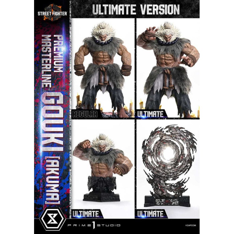 Prime 1 Studio - Street Fighter 6 - Akuma Ultimate Bonus Version Premium Masterline Serie 1/4