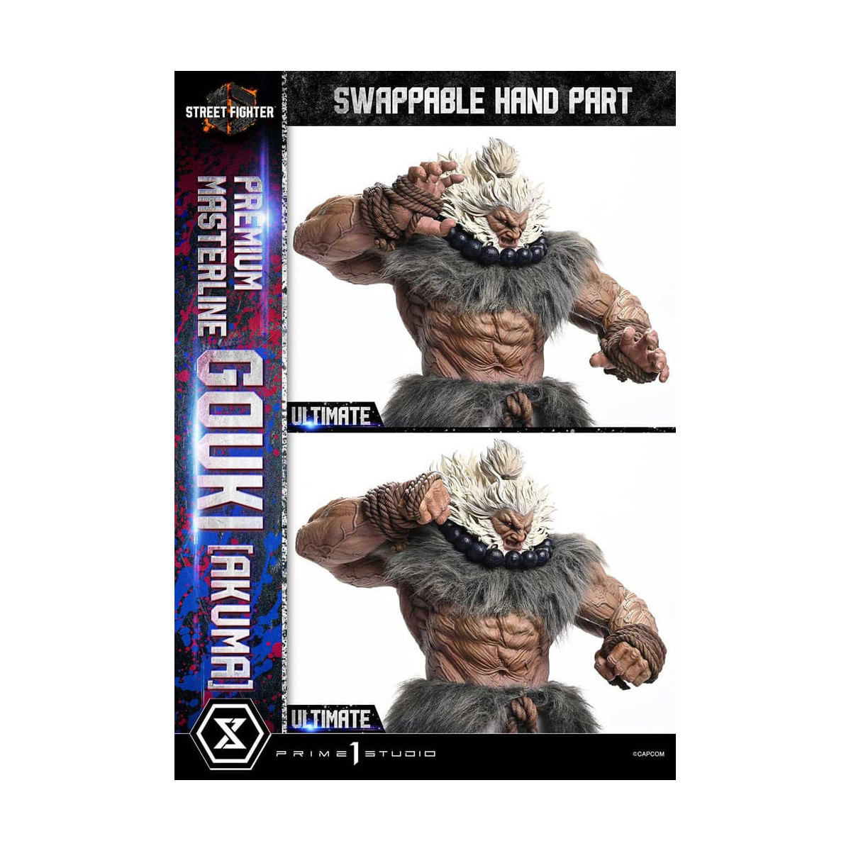 Prime 1 Studio - Street Fighter 6 - Akuma Ultimate Bonus Version Premium Masterline Serie 1/4