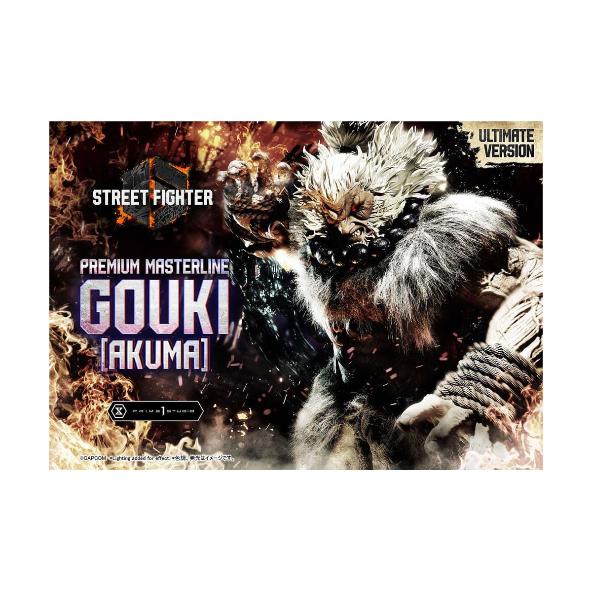 Prime 1 Studio - Street Fighter 6 - Akuma Ultimate Version Premium Masterline Serie 1/4