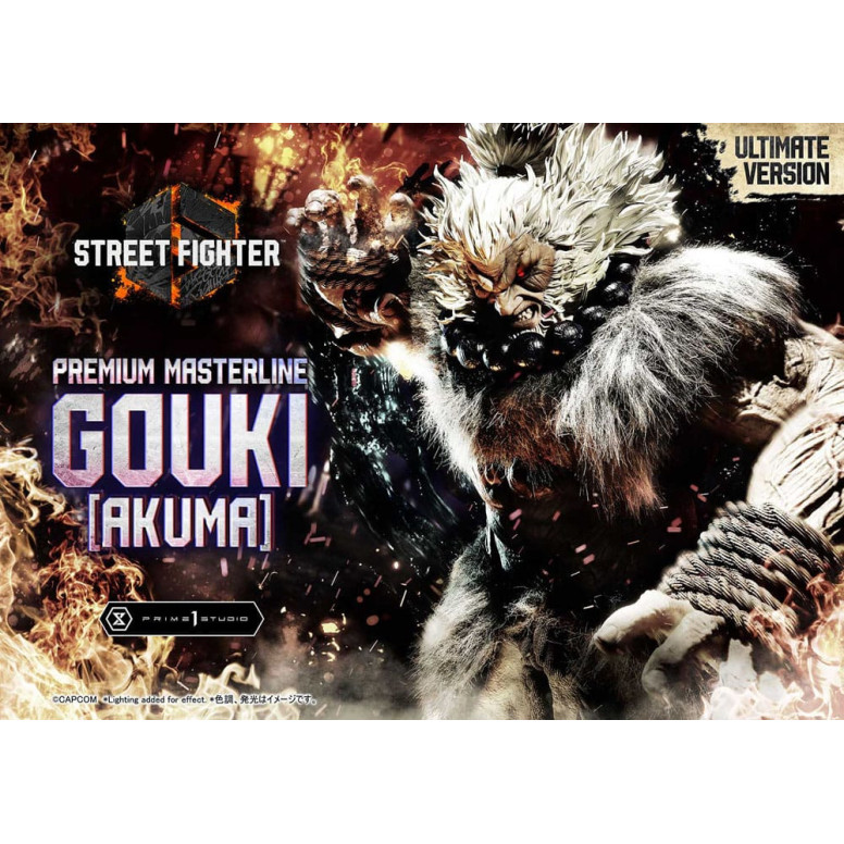 Prime 1 Studio - Street Fighter 6 - Akuma Ultimate Version Premium Masterline Serie 1/4