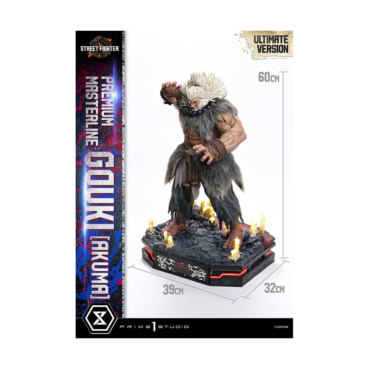 Prime 1 Studio - Street Fighter 6 - Akuma Ultimate Version Premium Masterline Serie 1/4