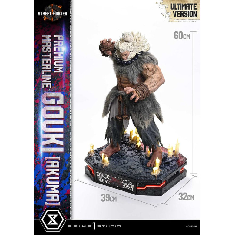 Prime 1 Studio - Street Fighter 6 - Akuma Ultimate Version Premium Masterline Serie 1/4
