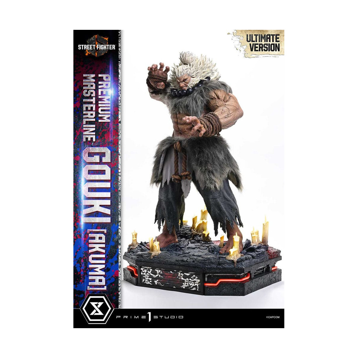 Prime 1 Studio - Street Fighter 6 - Akuma Ultimate Version Premium Masterline Serie 1/4