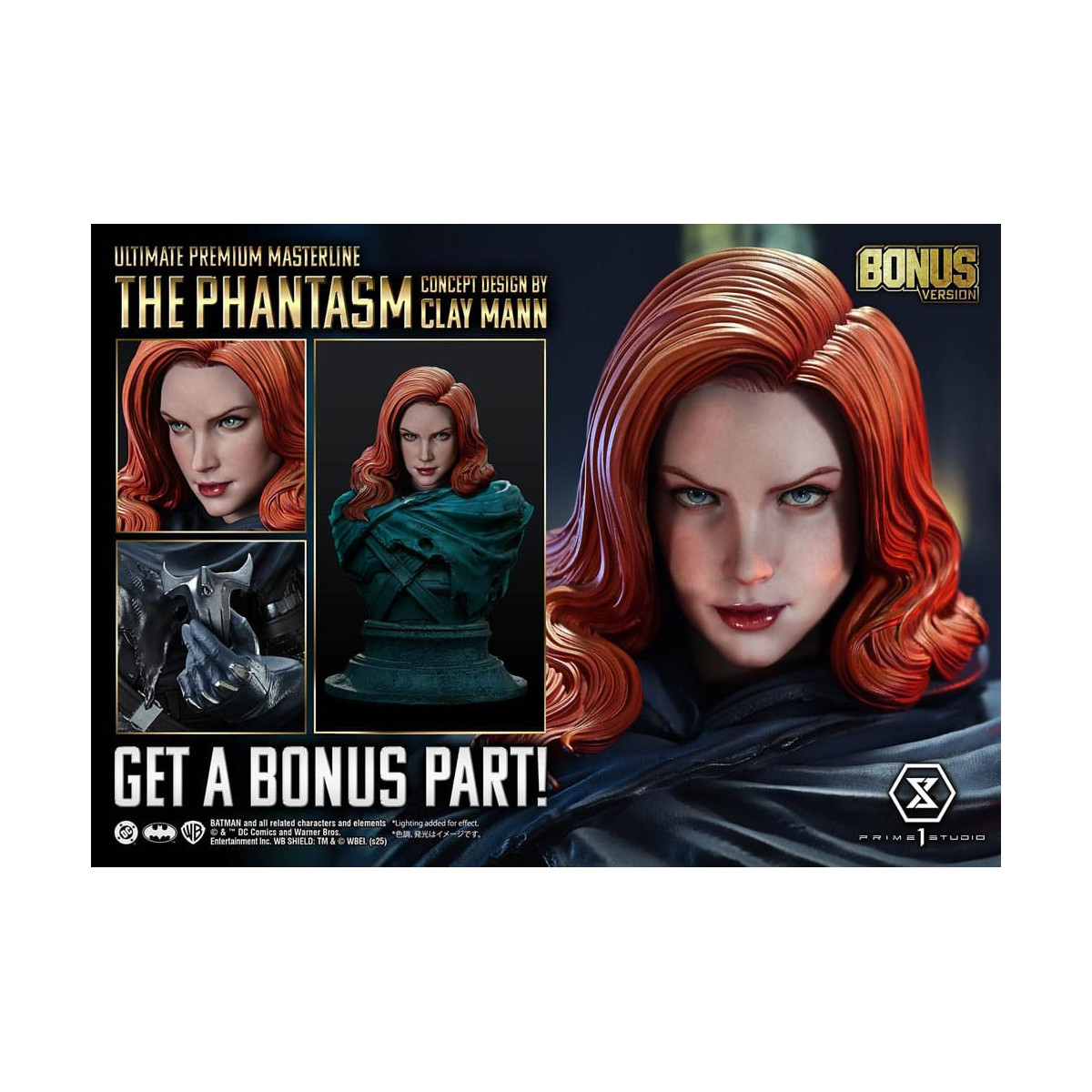 Prime 1 Studio - Das Phantasma (Konzeptentwurf von Clay Mann) Bonusversion - Ultimate Premium Masterline Serie 1/4