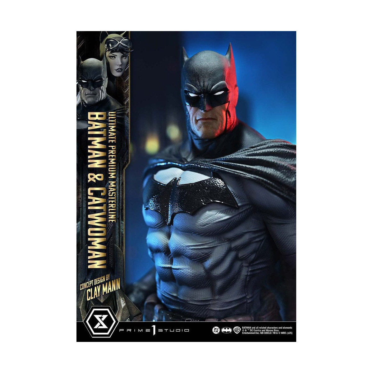 Prime 1 Studio - Batman & Catwoman (Konzeptentwurf von Clay Mann) - Ultimate Premium Masterline Serie 1/4