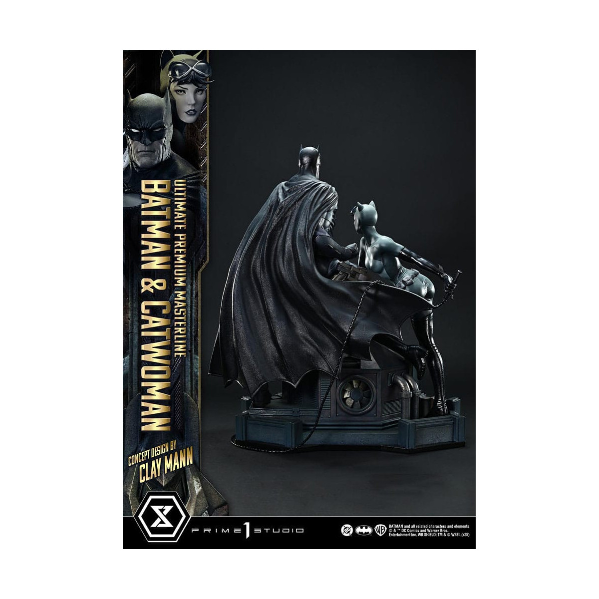 Prime 1 Studio - Batman & Catwoman (Konzeptentwurf von Clay Mann) - Ultimate Premium Masterline Serie 1/4