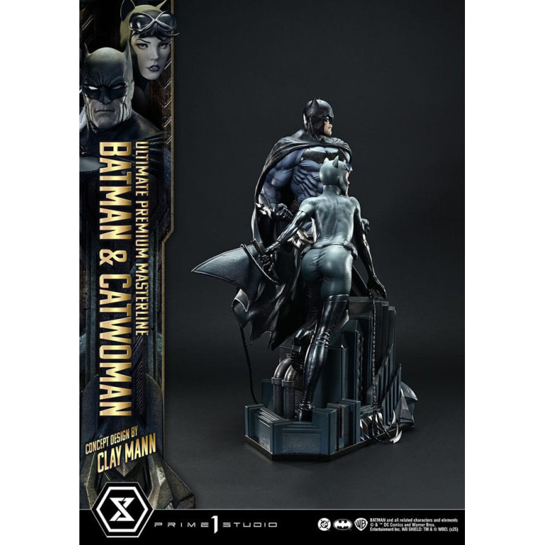 Prime 1 Studio - Batman & Catwoman (Konzeptentwurf von Clay Mann) - Ultimate Premium Masterline Serie 1/4