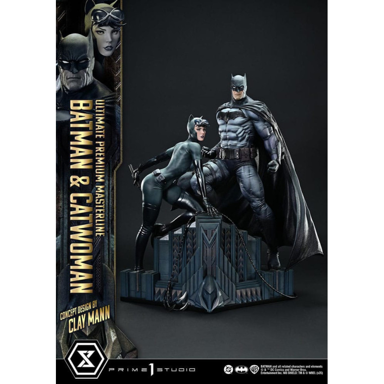 Prime 1 Studio - Batman & Catwoman (Konzeptentwurf von Clay Mann) - Ultimate Premium Masterline Serie 1/4