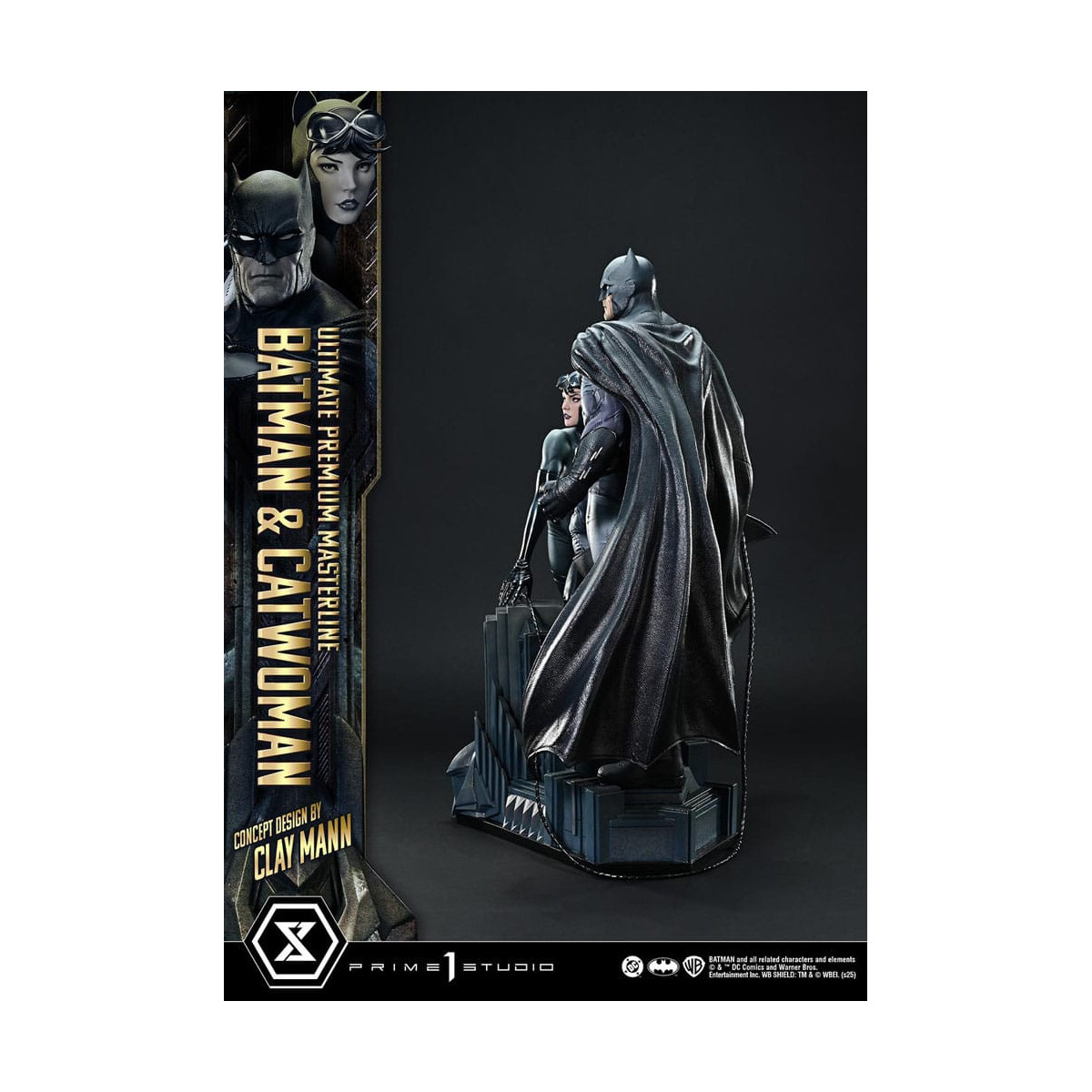 Prime 1 Studio - Batman & Catwoman (Konzeptentwurf von Clay Mann) - Ultimate Premium Masterline Serie 1/4