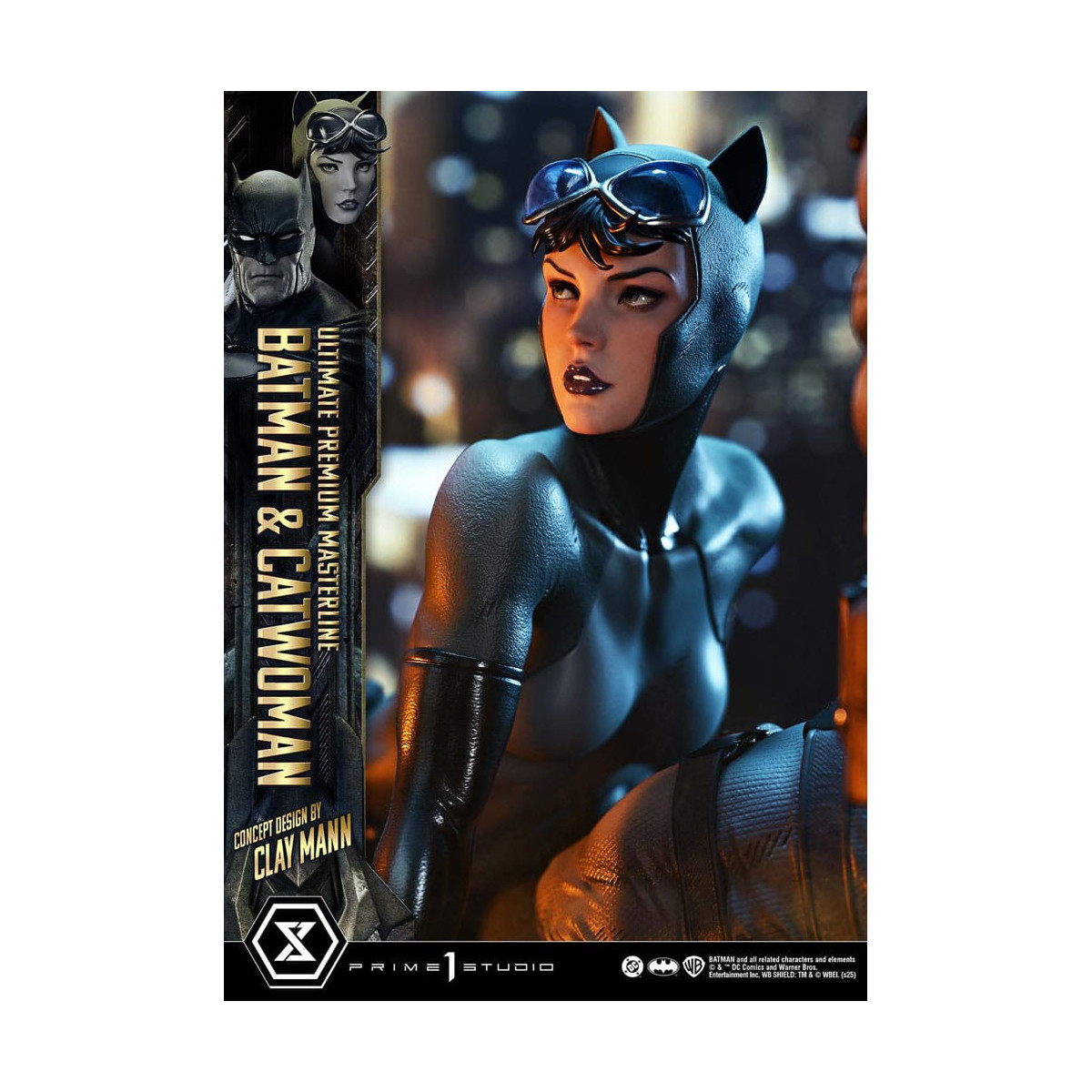 Prime 1 Studio - Batman & Catwoman (Konzeptentwurf von Clay Mann) - Ultimate Premium Masterline Serie 1/4