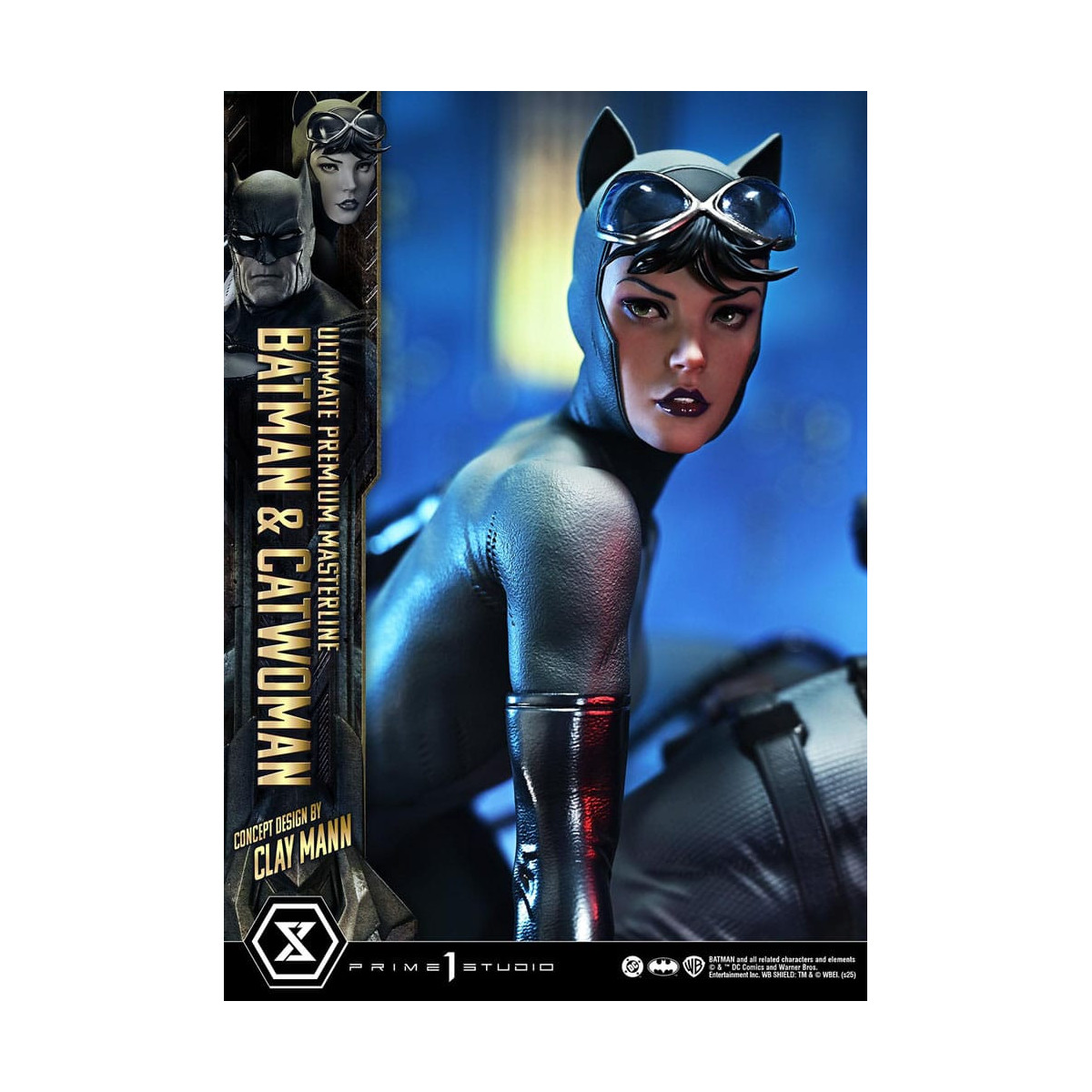 Prime 1 Studio - Batman & Catwoman (Konzeptdesign von Clay Mann) Bonus Version - Ultimate Premium Masterline Serie 1/4