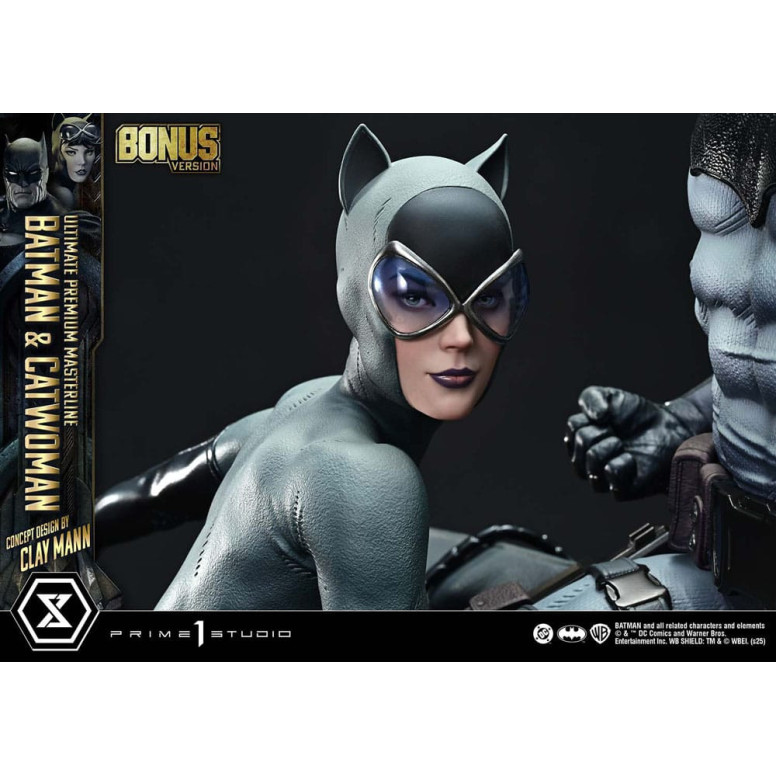 Prime 1 Studio - Batman & Catwoman (Konzeptdesign von Clay Mann) Bonus Version - Ultimate Premium Masterline Serie 1/4
