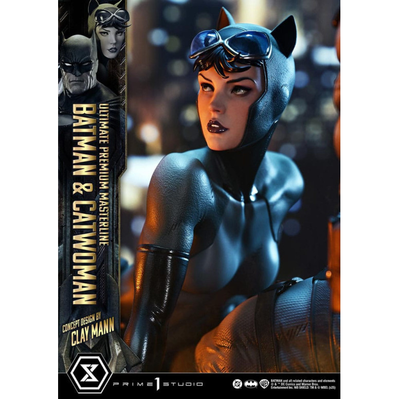 Prime 1 Studio - Batman & Catwoman (Konzeptdesign von Clay Mann) Bonus Version - Ultimate Premium Masterline Serie 1/4