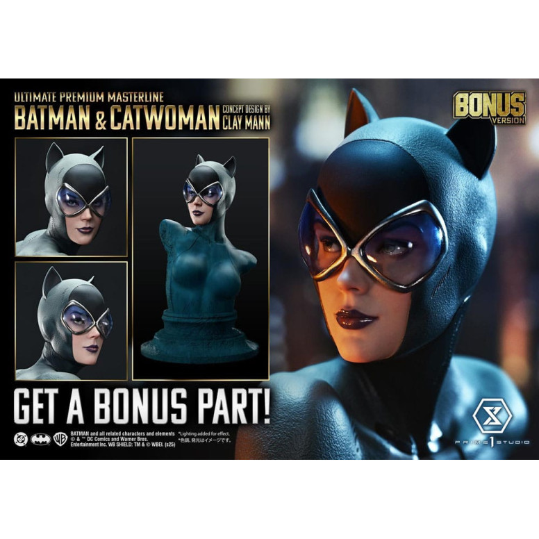 Prime 1 Studio - Batman & Catwoman (Konzeptdesign von Clay Mann) Bonus Version - Ultimate Premium Masterline Serie 1/4