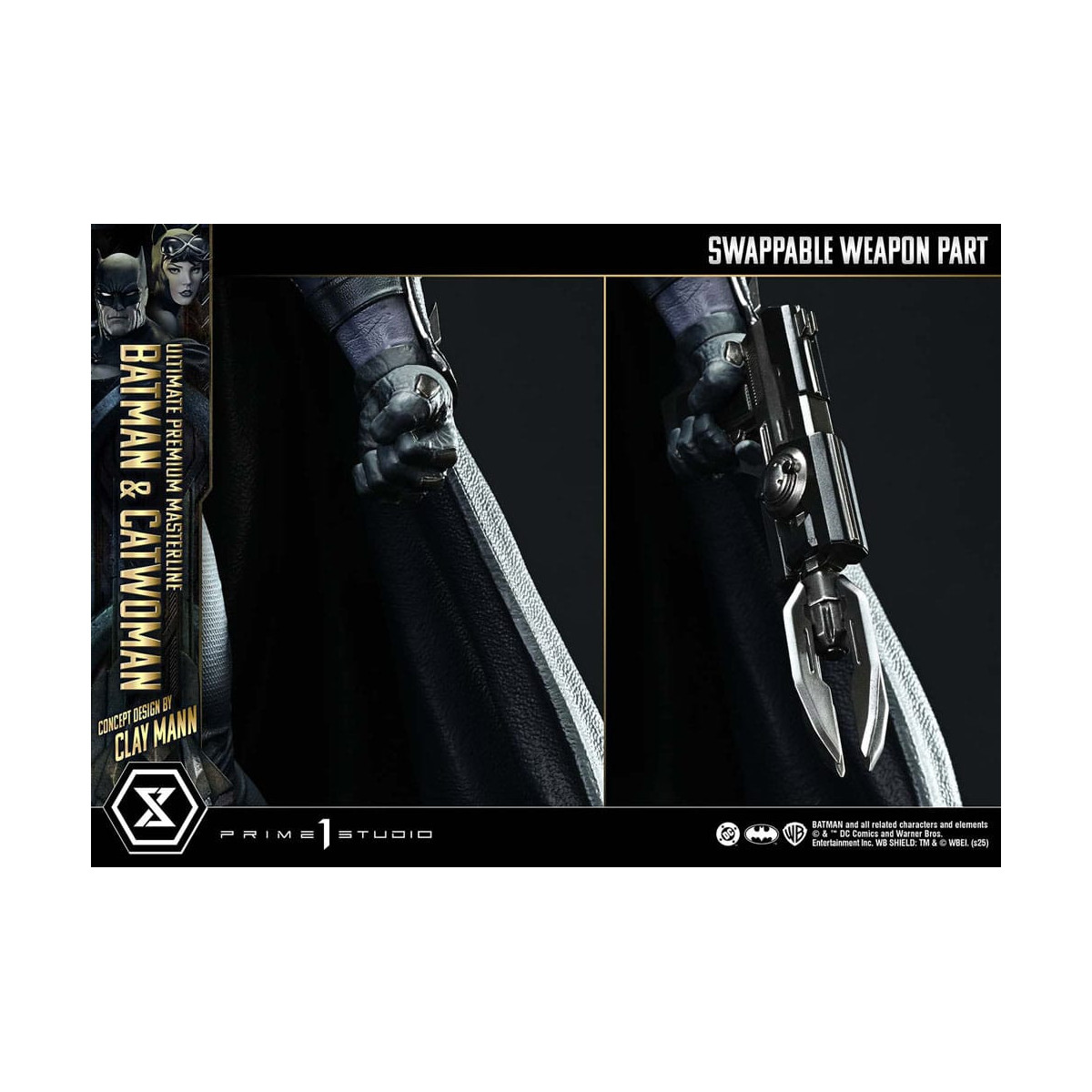 Prime 1 Studio - Batman & Catwoman (Konzeptdesign von Clay Mann) Bonus Version - Ultimate Premium Masterline Serie 1/4