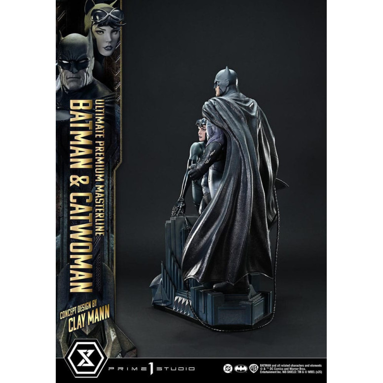 Prime 1 Studio - Batman & Catwoman (Konzeptdesign von Clay Mann) Bonus Version - Ultimate Premium Masterline Serie 1/4