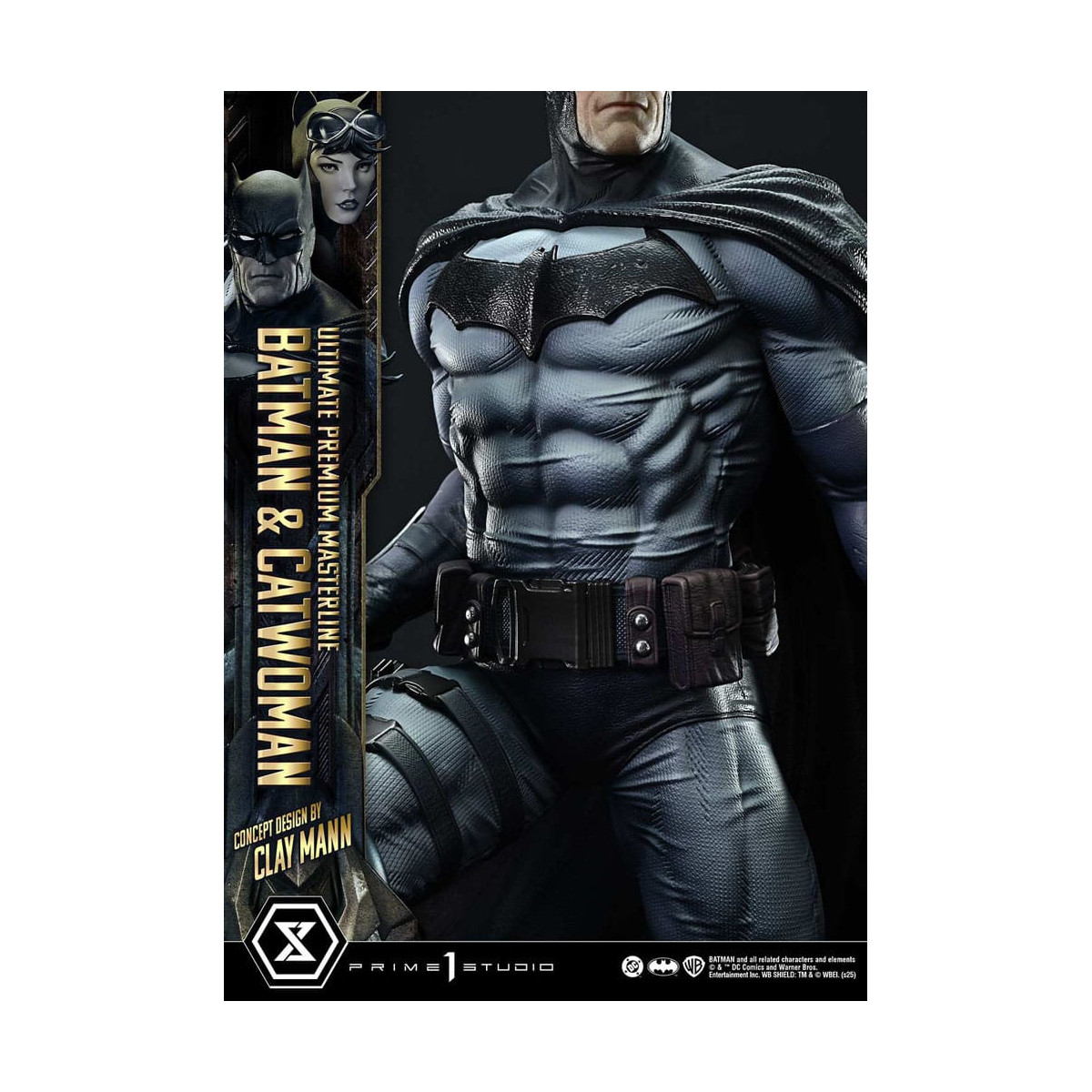 Prime 1 Studio - Batman & Catwoman (Konzeptdesign von Clay Mann) Bonus Version - Ultimate Premium Masterline Serie 1/4