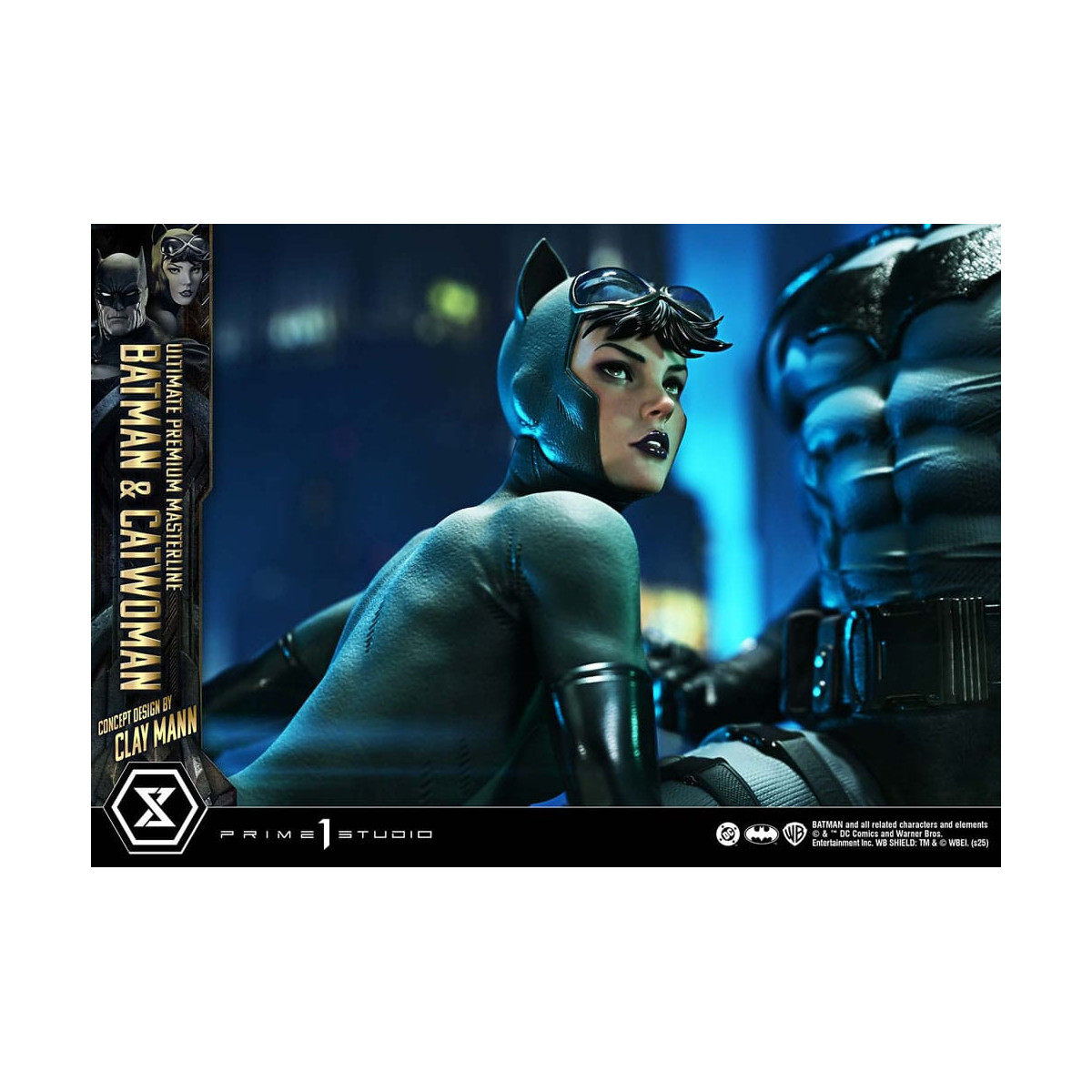 Prime 1 Studio - Batman & Catwoman (Konzeptdesign von Clay Mann) Bonus Version - Ultimate Premium Masterline Serie 1/4