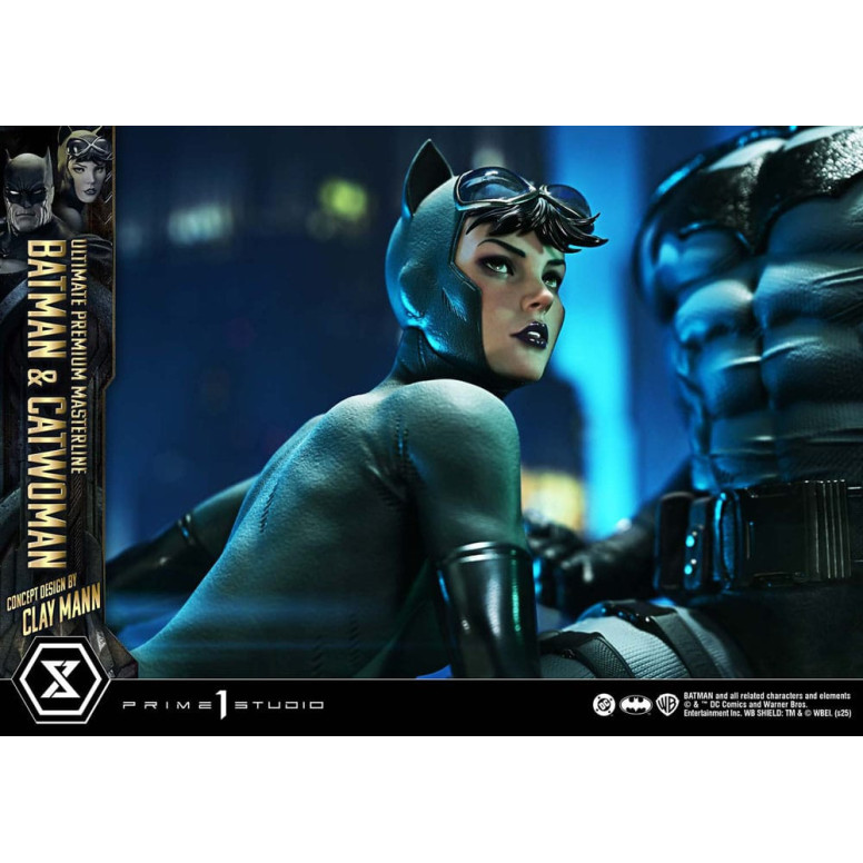 Prime 1 Studio - Batman & Catwoman (Konzeptdesign von Clay Mann) Bonus Version - Ultimate Premium Masterline Serie 1/4