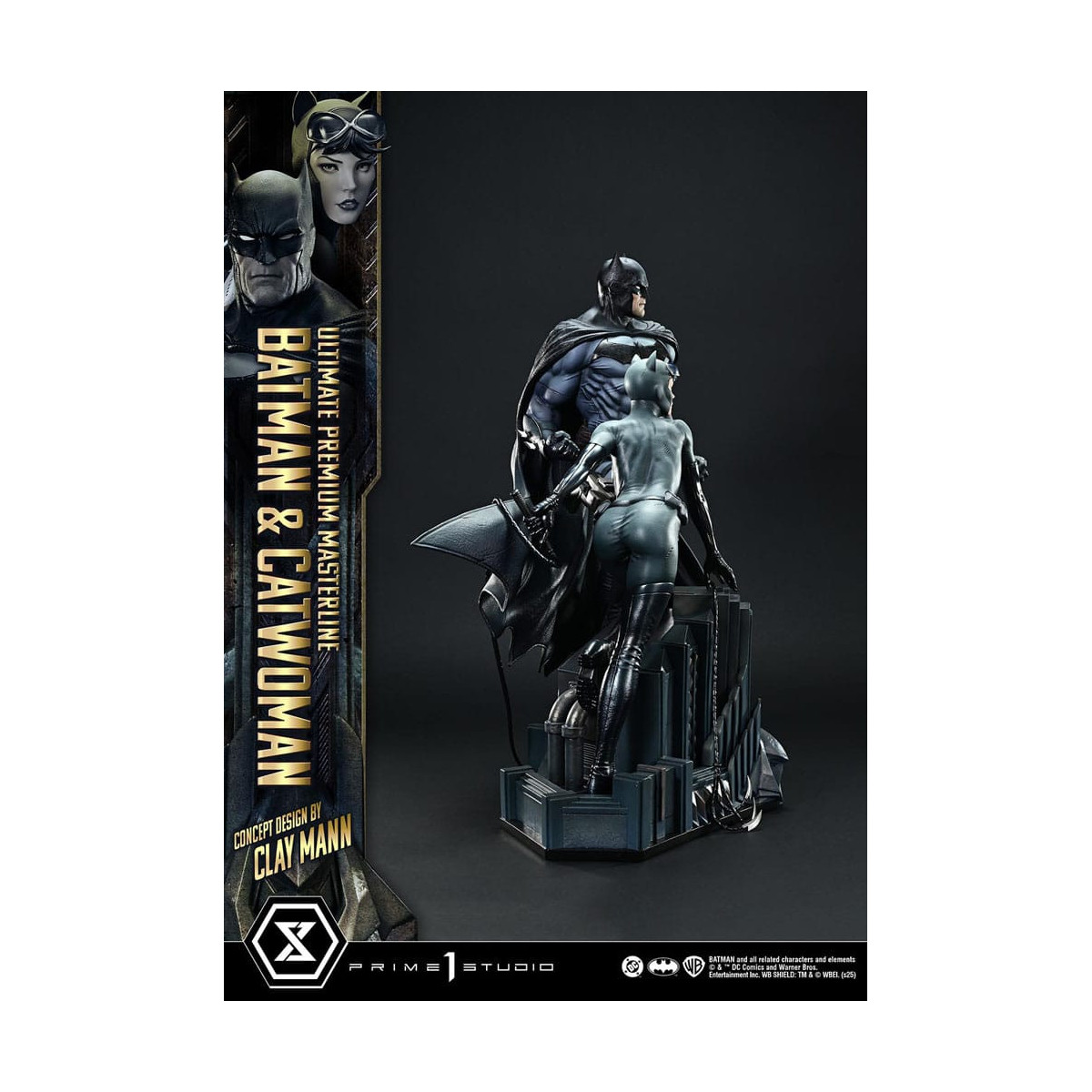 Prime 1 Studio - Batman & Catwoman (Konzeptdesign von Clay Mann) Bonus Version - Ultimate Premium Masterline Serie 1/4