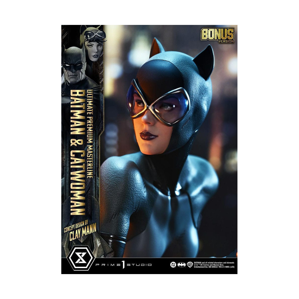 Prime 1 Studio - Batman & Catwoman (Konzeptdesign von Clay Mann) Bonus Version - Ultimate Premium Masterline Serie 1/4