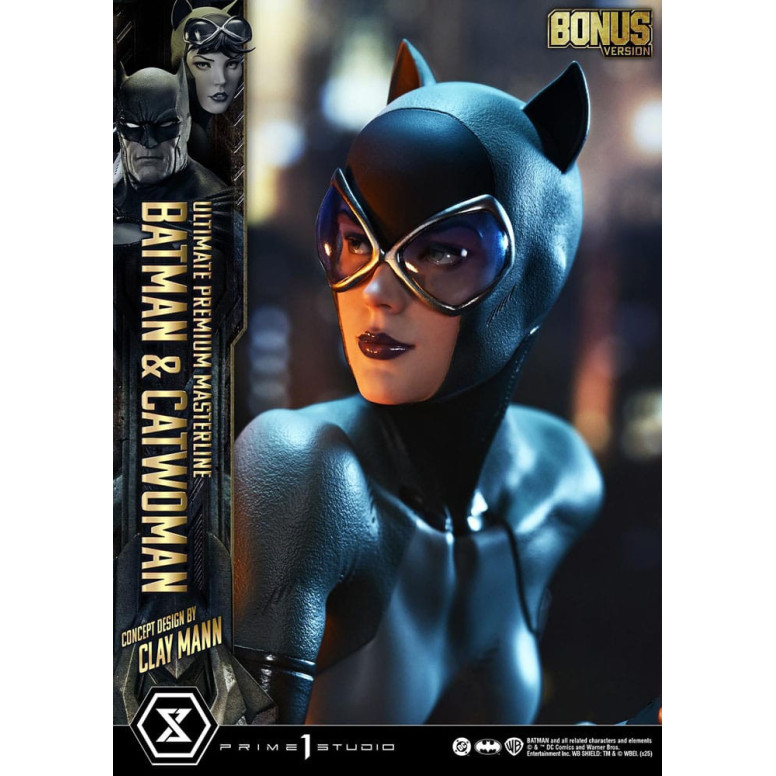 Prime 1 Studio - Batman & Catwoman (Konzeptdesign von Clay Mann) Bonus Version - Ultimate Premium Masterline Serie 1/4