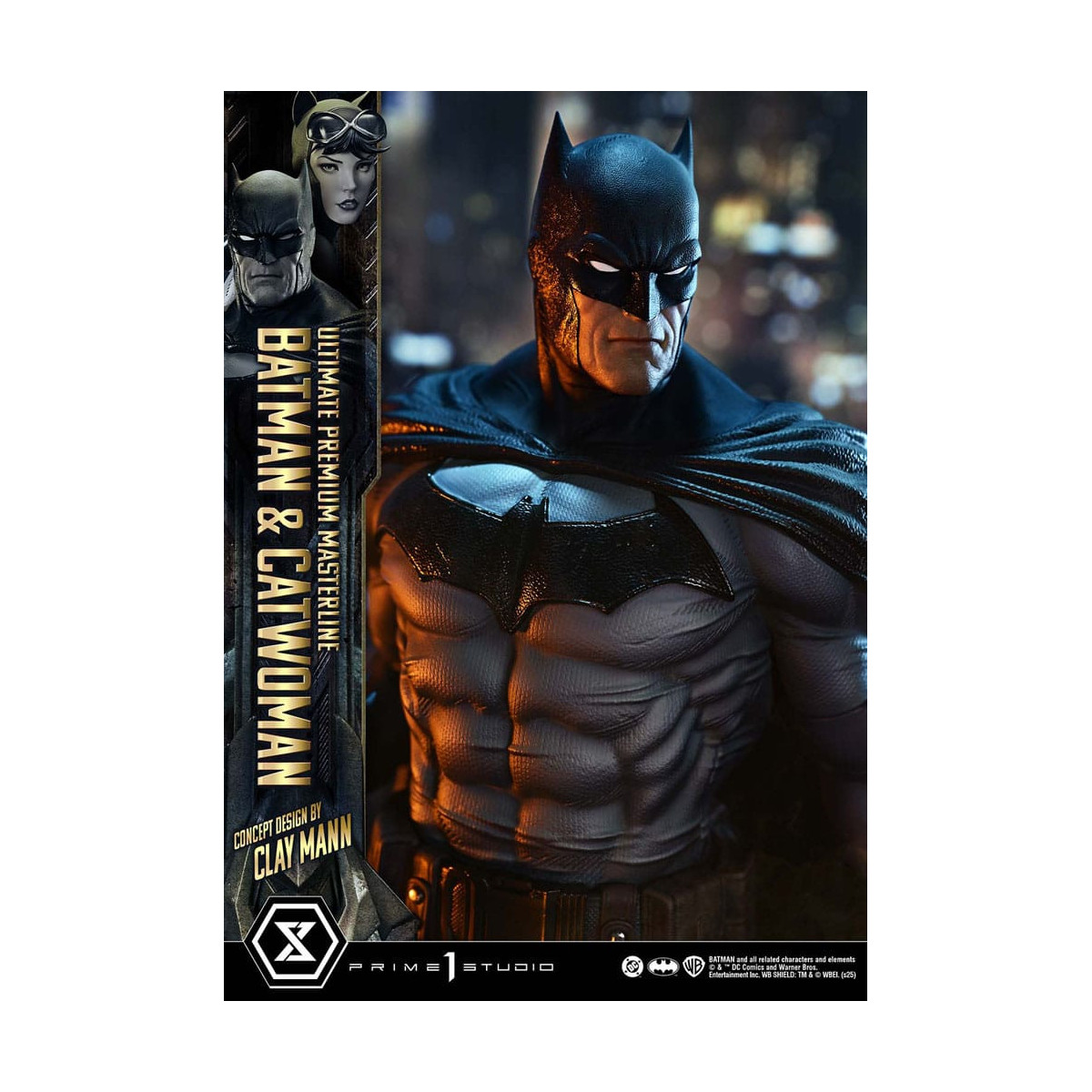 Prime 1 Studio - Batman & Catwoman (Konzeptdesign von Clay Mann) Bonus Version - Ultimate Premium Masterline Serie 1/4