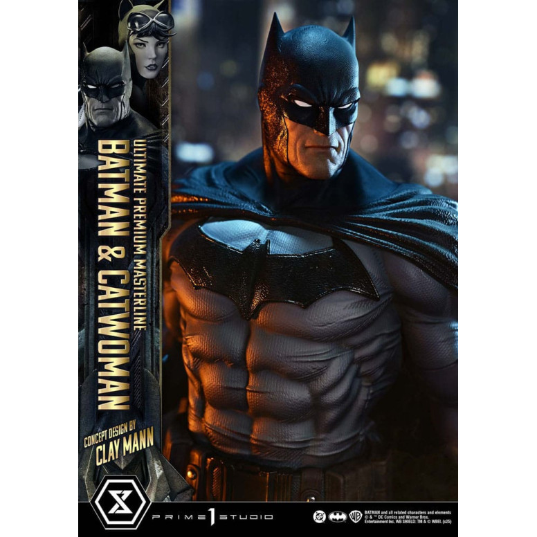 Prime 1 Studio - Batman & Catwoman (Konzeptdesign von Clay Mann) Bonus Version - Ultimate Premium Masterline Serie 1/4